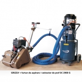 GRIZZLY Parquet Sanding Machine with suction feature
